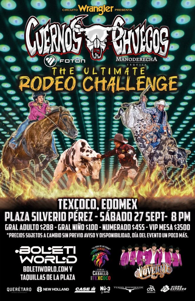 CUERNOS CHUECOS LLEGA A TEXCOCO